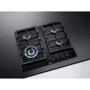 Варочная поверхность газовая AEG HKB64540NB: Расположение панели спереди
