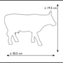 Коллекционная статуэтка корова Cow Parade Moo York Celebration Size L (46358) фото 3