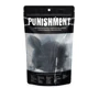 Анальная пробка с хвостом Punishment - Bunny Tail Silicone Anal Plug - Black