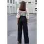 Брюки FLFashion Эталон ШБЭ 4681 46 черные: Сезон Демисезон