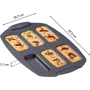 Противень Tefal PerfectBake 6 форм 21х29 см алюміній, коричневий (J5734402): Материал Алюминий