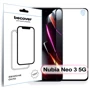 BeCover Tempered Glass Black for Nubia Neo 3 5G (713883)