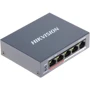 Сетевой коммутатор Hikvision DS-3E0105P-E/M(B): Тип Коммутатор неуправляемый