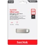 USB-флешка SanDisk 256GB Ultra Luxe Type-C Silver (SDCZ75-256G-G46): Максимальна швидкість запису, МБ / с 250