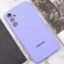Чехол для телефонов Lakshmi Premium Silicone Case with Logo Full Camera Dasheen for Samsung S926 Galaxy S24 Plus: Цвет сиреневый