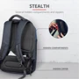 Сумка для ноутбуков Trust 16" Backpack Nox Anti-Theft Blue фото 9
