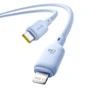 Кабель Baseus Cable USB-C to Lightning Silky Series 20W 1m Blue (P10377700313-00): Тип USB-C - Lightning