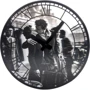 Настенные часы NeXtime 3D Kiss me in Paris 39см (3213)