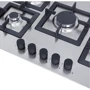 Варильна поверхня газова Perfelli Design HGM 7530 INOX SLIM LINE фото 8