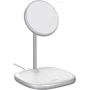 Зарядное устройство Baseus Wireless Charger Stand MagSafe Swan White (WXSW-02) for iPhone 16 I 15 I 14 I 13 I 12 series