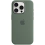 Чехол для iPhone Apple iPhone 15 Pro Silicone Case with MagSafe - Cypress (MT1J3ZM/A): Материалы Силикон