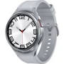 Samsung Galaxy Watch 6 Classic 47mm Silver with Hybrid Eco-Leather Silver Band (SM-R960NZSA) (Умные часы (Smart Watch))(79010875)Approved