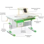 Детский стол Evo-kids (стол+ящик+надстройка) Evo-40 G фото 7
