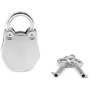 Замочек Liebe Seele Frog Shape Padlock Silver (2 шт)