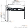 Кронштейн для ТВ Vogels MA4000: Тип фиксированный