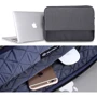 Сумка для ноутбуков WIWU 11.6" London Premium Sleeve Black (GM1710MB13A)  фото 5