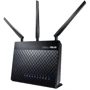 Маршрутизатор Wi-Fi ASUS DSL-AC68U: Максимальная скорость 600 + 1300 Мбит/с