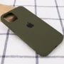Чехол для iPhone Mobile Case Silicone Case Full Protective Dark Olive for iPhone 13 Pro Max: Материалы Силикон