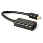 Кабель и переходник Cablexpert mini DisplayPort - DisplayPort (M/F), 0.15 м, Black (A-mDPM-DPF4K-01)