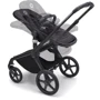 Универсальная коляска Bugaboo Fox 5 2 в 1 Black/Grey Melange (100052029) (без капюшона): Материал колес резина (надувные)