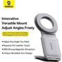 Тримач Baseus Car Holder Magnetic C02 Mega Gray (C40169002833-00) для Apple iPhone 16 I 15 I 14 I 13 I 12 series: Особливості автодержатель, MagSafe