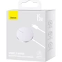 Зарядний пристрій Baseus Wireless Charger MagSafe Simple Mini3 Magnetic 15W Silver (CCJJ040012) для iPhone 16 I 15 I 14 I 13 I 12 series фото 7