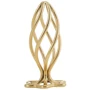 Анальная пробка LOCKINK Sevanda Hollow Spiral Golden Metal Anal Plug - S size