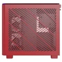 Корпус Montech King 95 Pro Red (KING 95 PRO (R)): Материал передней панели закаленное стекло