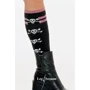 Высокие носки с черепами Leg Avenue, O/S