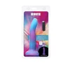 Светящийся в темноте фаллоимитатор ADDICTION - Rave - 8" Glow in the Dark Dildo - Blue Purple