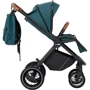 Універсальна коляска 3 в 1 FreeON JOY dark green (49669): Матеріал коліс полиуретан