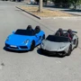 Дитячий електромобіль Bambi Racer Porsche синій (M 5737AL-4(48V)): Вид автомобиль