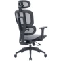 Офісне крісло OfficePro Skyline (OC680-B-G-G): Матеріал корпусу пластик, метал