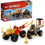 Конструктор LEGO Ninjago Автомобільна та байкова битва Кая та Раса 103 деталей (71789) фото 8