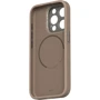 Чохол для iPhone Moshi Napa Slim Hardshell Case Woodsmoke Brown (99MO231107) для iPhone 15 Pro: Матеріали искусственная кожа