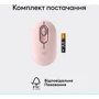 Мышь Logitech POP Mouse Tonal Rose (910-007413): Тип сенсора оптический