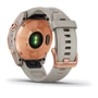 Смарт-часы Garmin Fenix 7S Solar Rose Gold with Light Sand Band (010-02539-11) фото 9