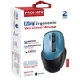 Мышь Promate UniGlide Wireless Blue (uniglide.blue): Интерфейс подключения Bluetooth, Wireless