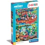 Пазл 2 в 1 Clementoni Mickey and Friends 2 по 60 элементов (8005125216208)