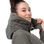 Парка Jack Wolfskin Rocky Point Parka 1109372-5066 40 серая демисезонная с капюшоном: Тип застежки На молнии