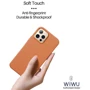 Чехол для iPhone WIWU Leather Magnetic Case Brown for iPhone 13: Цвет коричневый