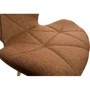 Комплект стільців GT Racer X-D27 Fabric Brown 4 шт. фото 8