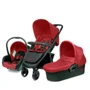 Универсальная коляска 3в1 4Baby Atomic Trio Red (красный) + сумка: Тип коляски универсальная коляска (3-в-1)