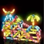 Конструктор Mic Light Magnetic Sticks blocks 10 в коробке (8909): Количество деталей, шт. 128