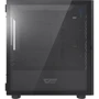 Корпус DarkFlash DLM21 Mesh Black: Матеріал передній панелі пластик и сталь