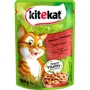 Влажный корм Kitekat для котов с говядиной в соусе 24х100 г (3065890144903)