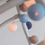 Гирлянда Cotton ball lights на 35 шаров 5,5м, Sailor Blue: Количество ламп 35