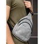 Чоловіча сумка-слінг Sambag Brooklyn сіра (83111060m)