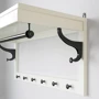 Полиця для шапок ІКЕА Hemnes 85 см Білий (60243798) фото 3