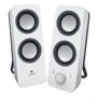 Акустична система Logitech Z-200 Snow White (980-000811): Формат акустики 2.0